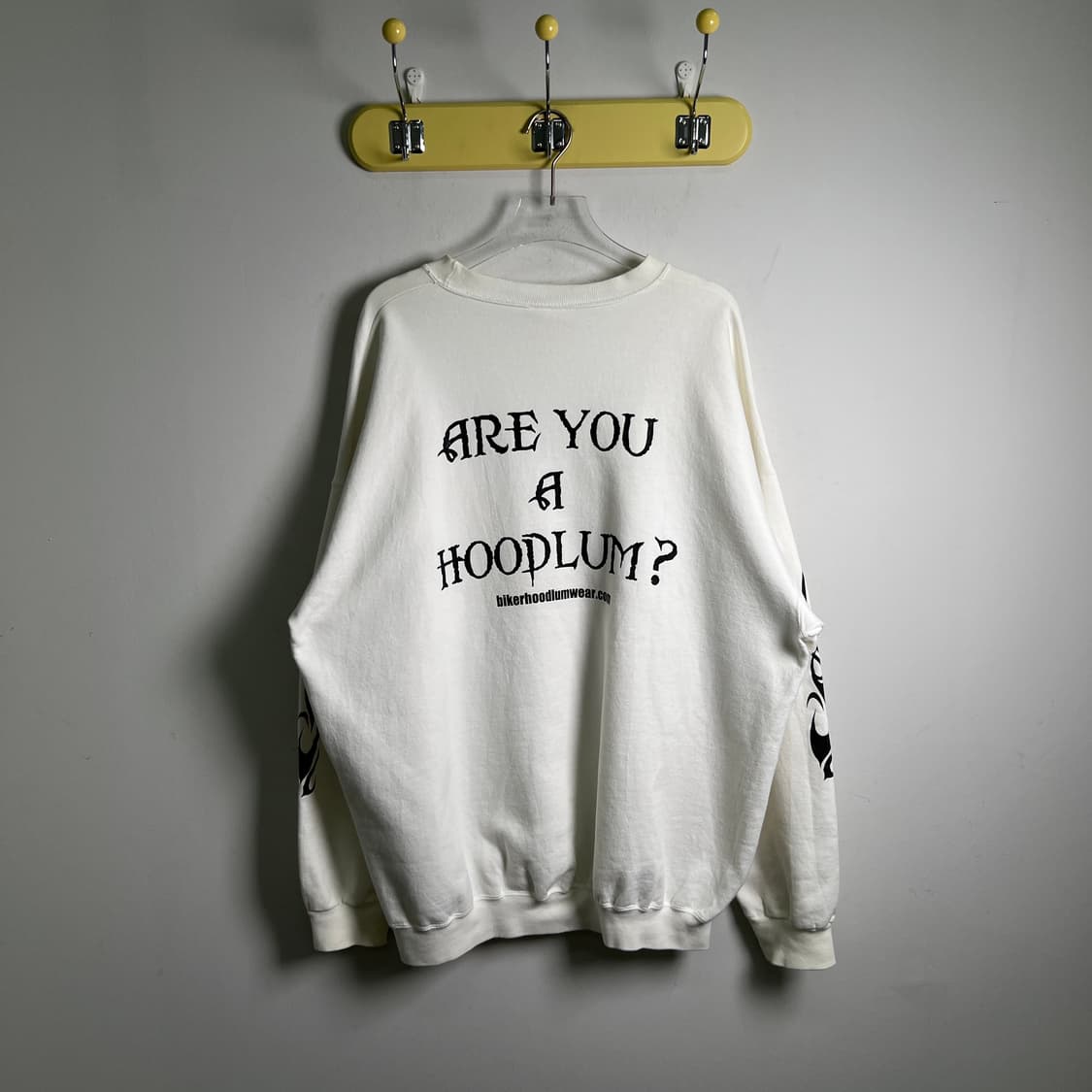 Hanes 헤인즈 바이커 로고 맨투맨 XL 상품이미지2