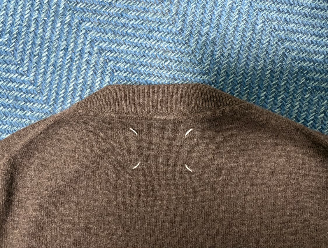 마르지엘라 브라운 캐시미어 니트 S 사이즈 (95-100) 상품이미지4