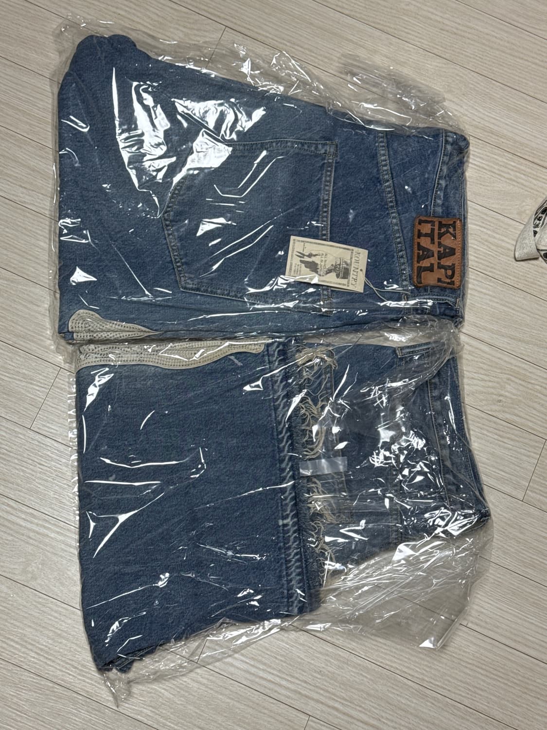 캐피탈 본 데님 쇼츠 새상품(34) 상품이미지1