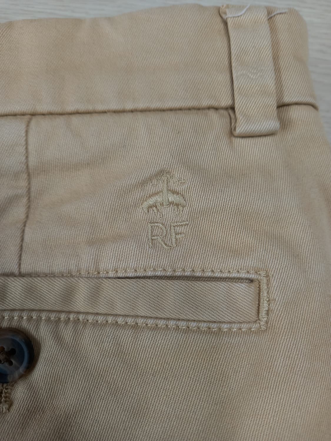 32 Brooke Brothers 스판 반바지 베이지 32-378 상품이미지3