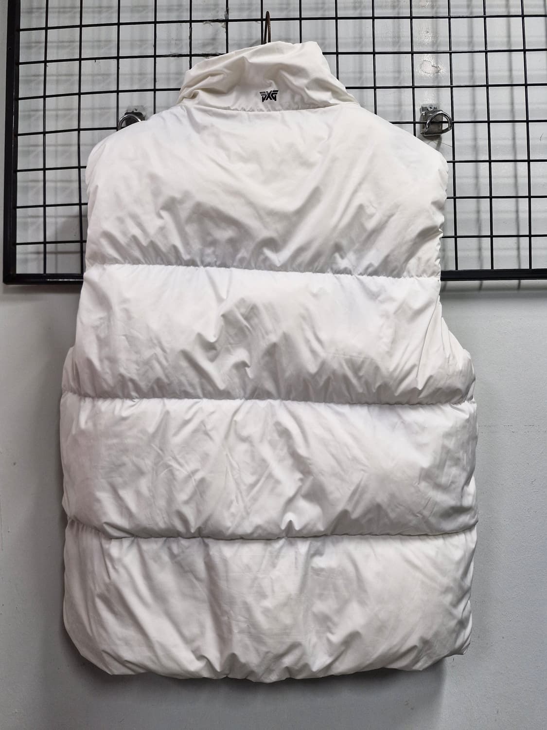 100L PXG 화이트 웰딩 다운 조끼 베스트. 상품이미지5