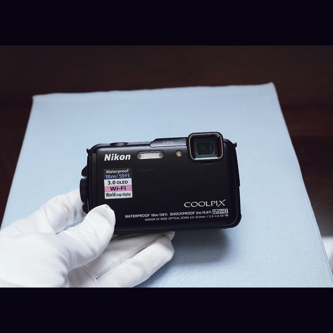 레어<A+급><한글> 쿨픽스 aw110 (aw100) 블랙 빈티지 디카 상품이미지1