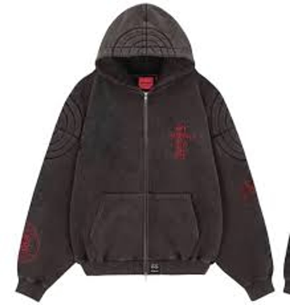 [2] 인세인개러지 패디드 숄더 후드집업 상품이미지1