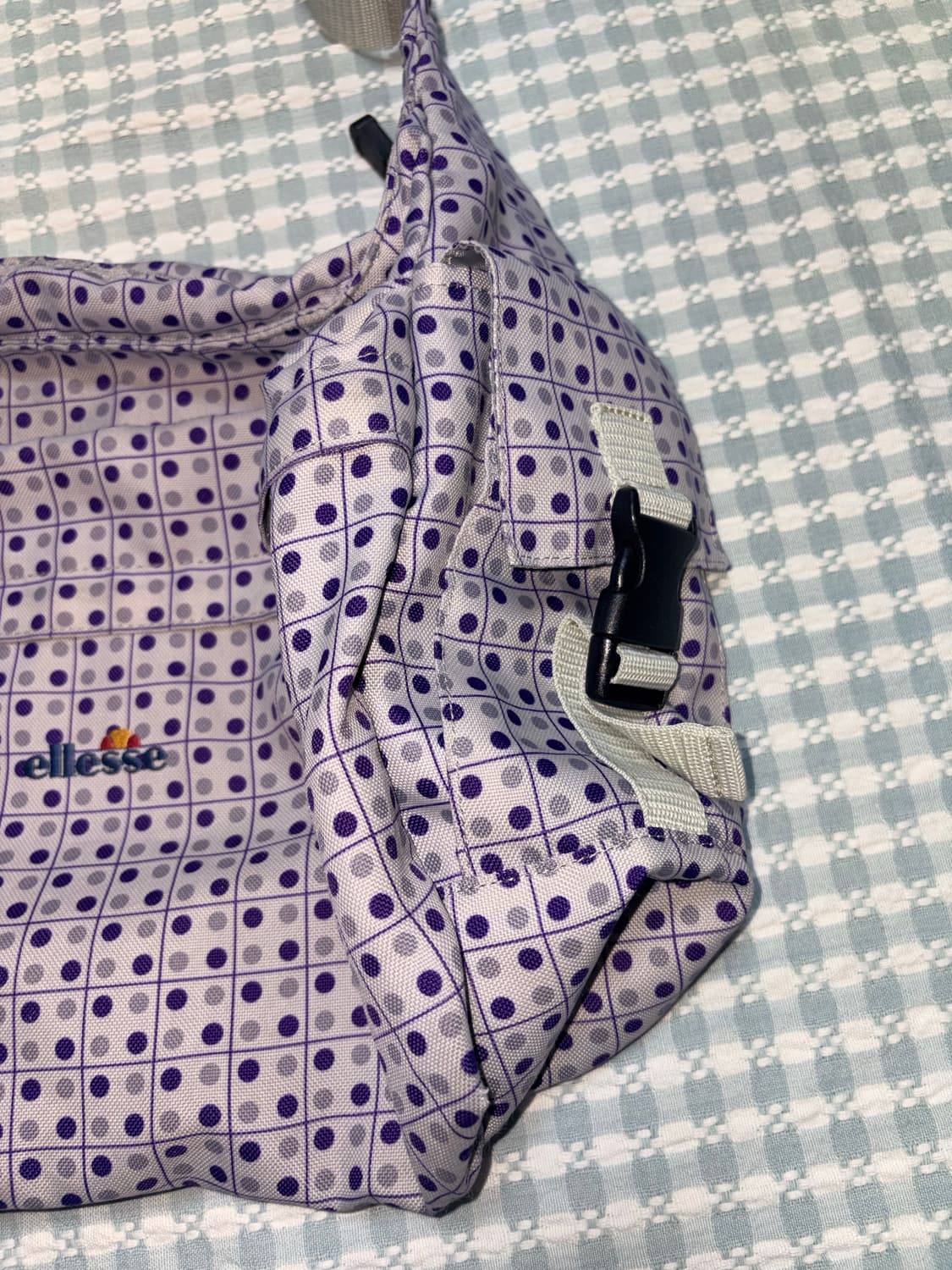 보라 도트 크로스백  상품이미지4