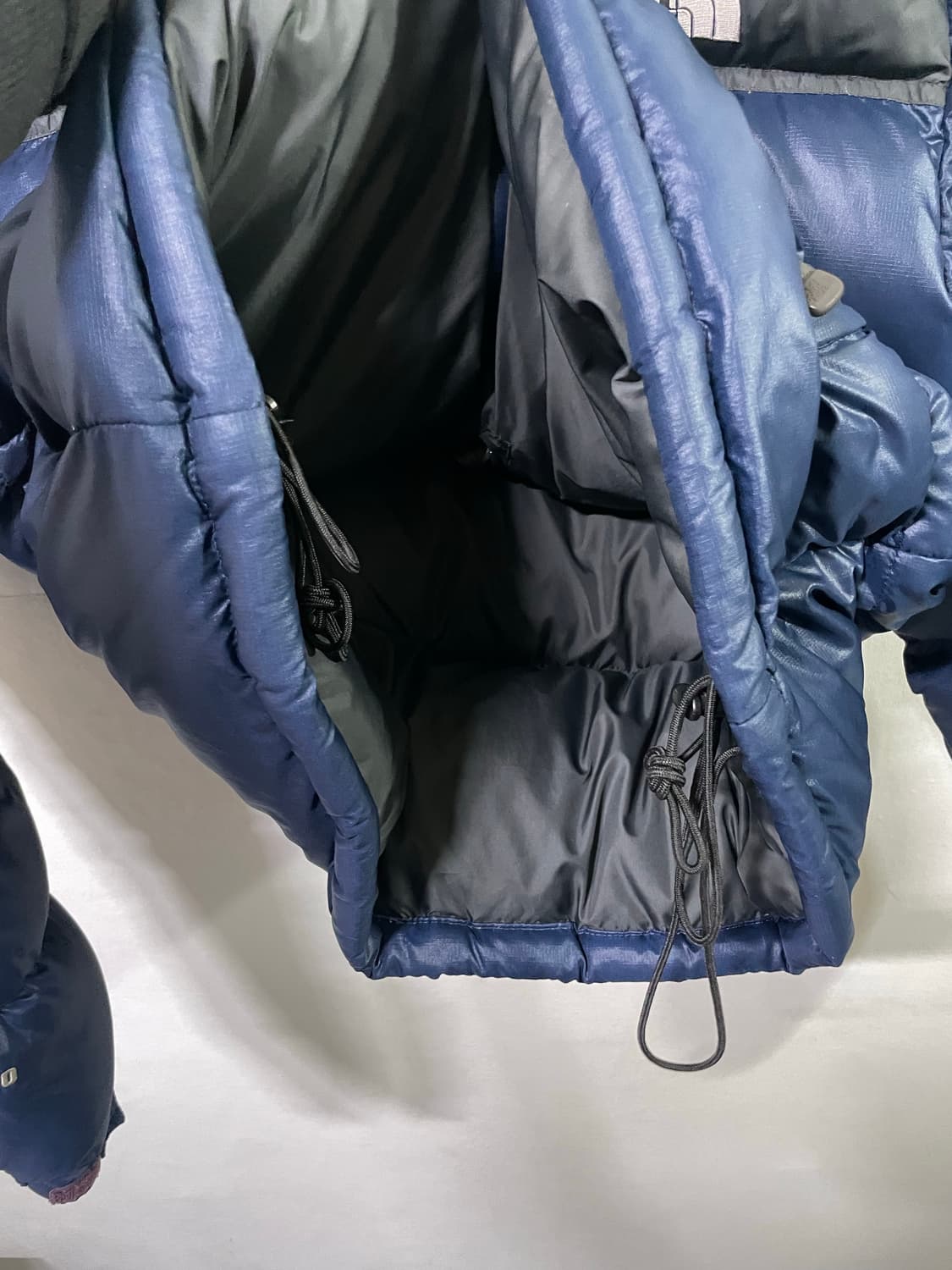 노스페이스 눕시 패딩 점퍼 레어색상 네이비 넉넉100 상품이미지8