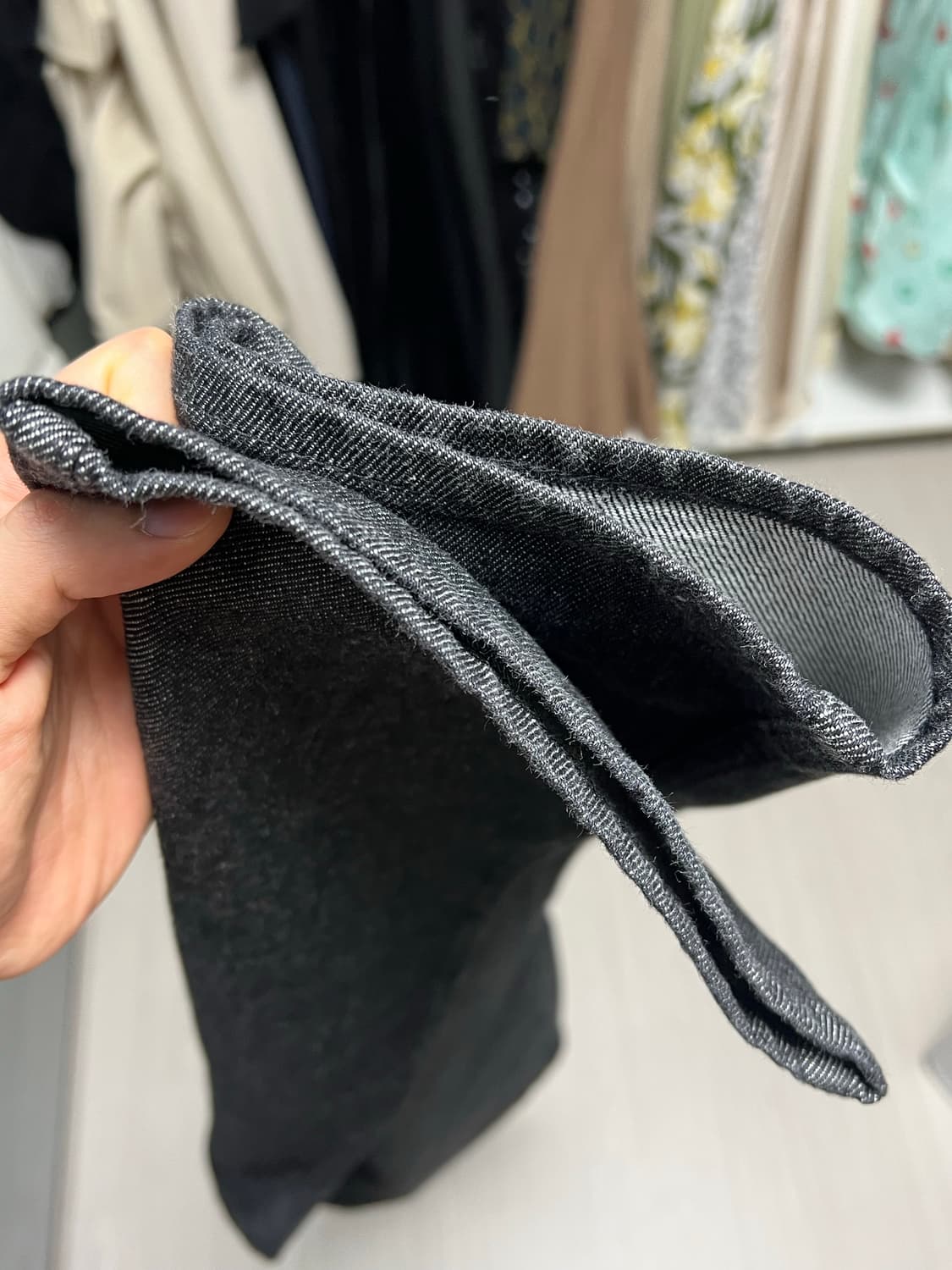 포터리 원워시드 컴포트 데님 블랙 3사이즈 상품이미지4