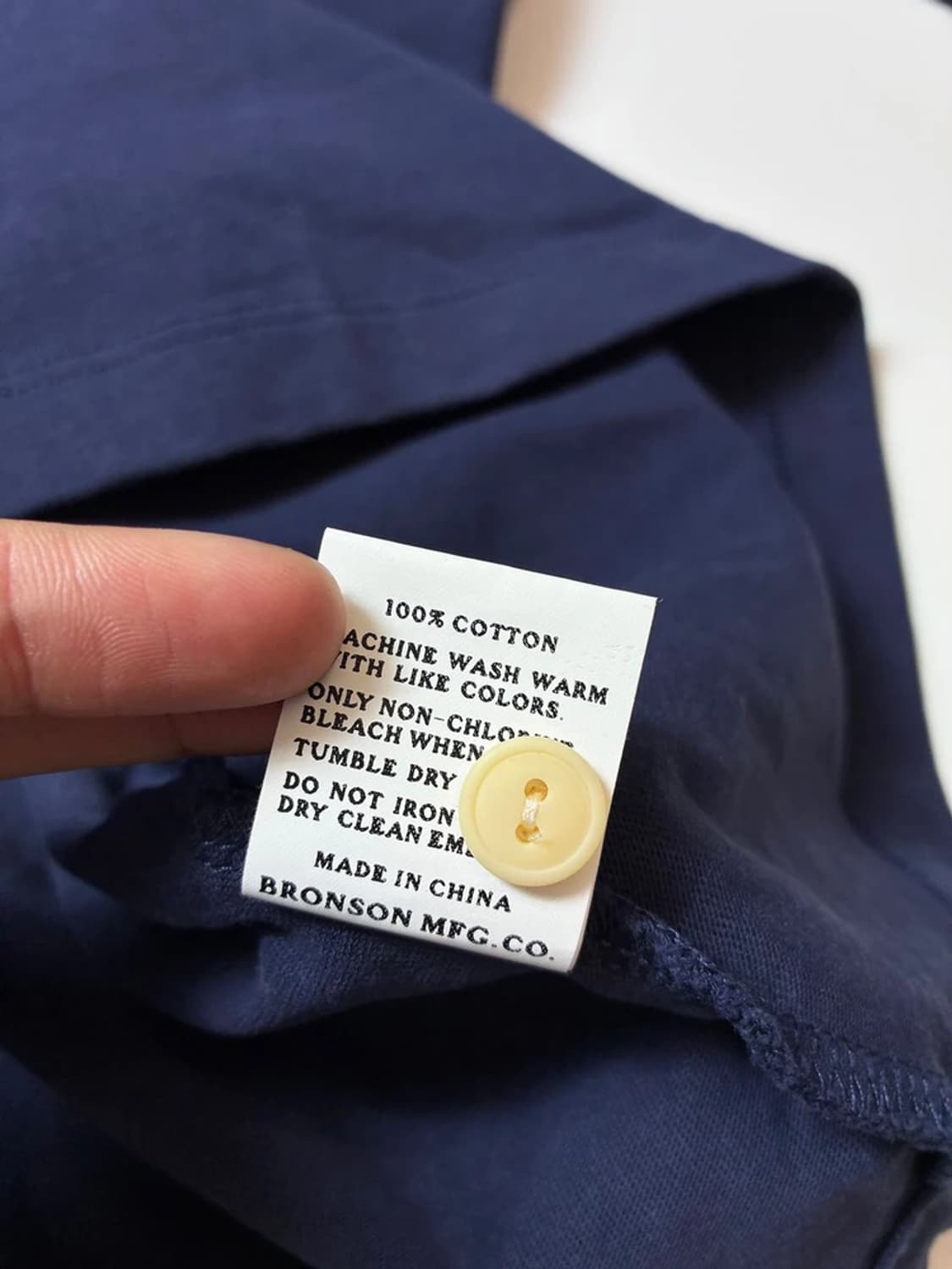 브론슨 21ss 올드타임 헤비코튼 헨리 숏 슬리브 PN8578 상품이미지8