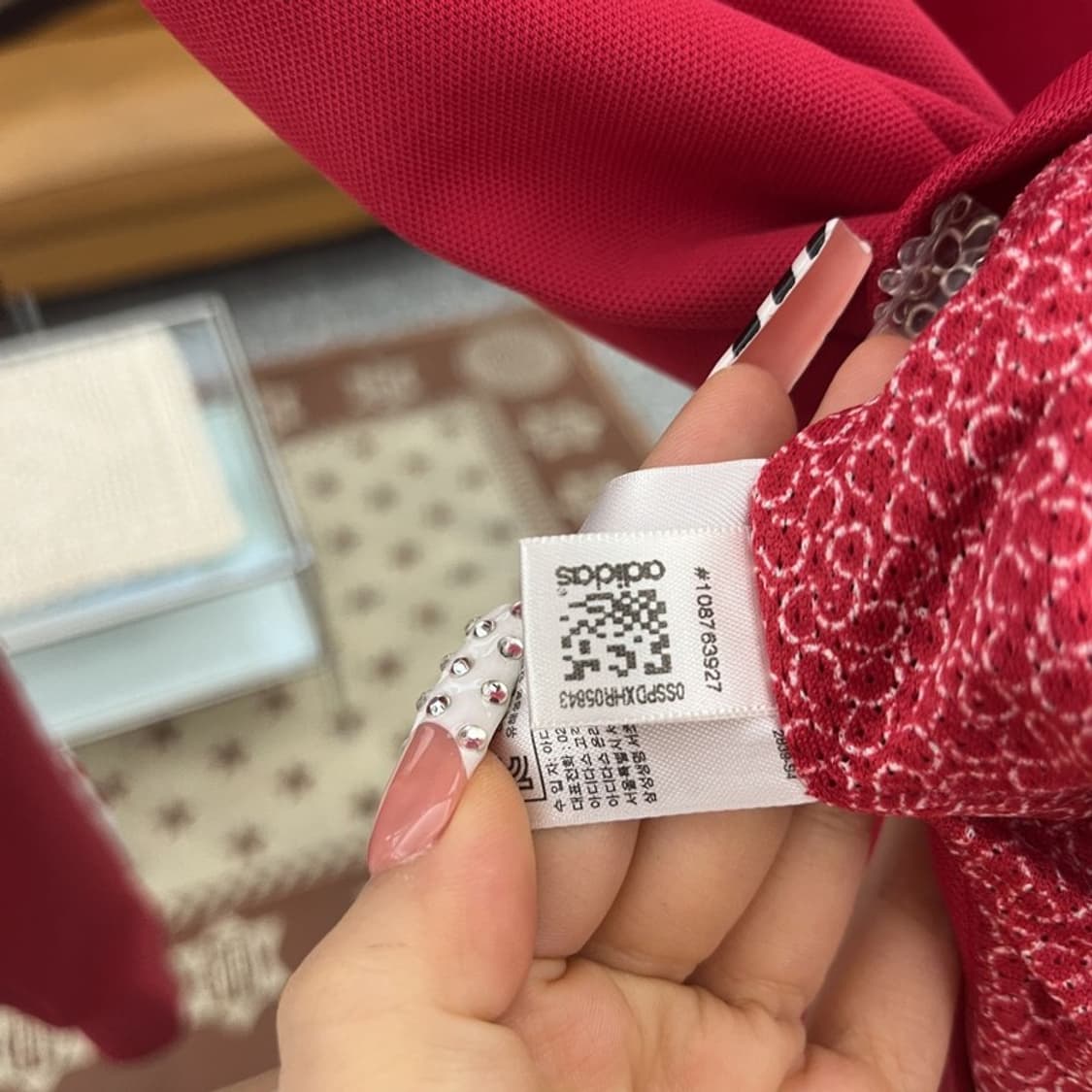 아디다스 Y2K 레트로 00s 유로파 딥핑크 져지 집업 85 C10181 상품이미지7