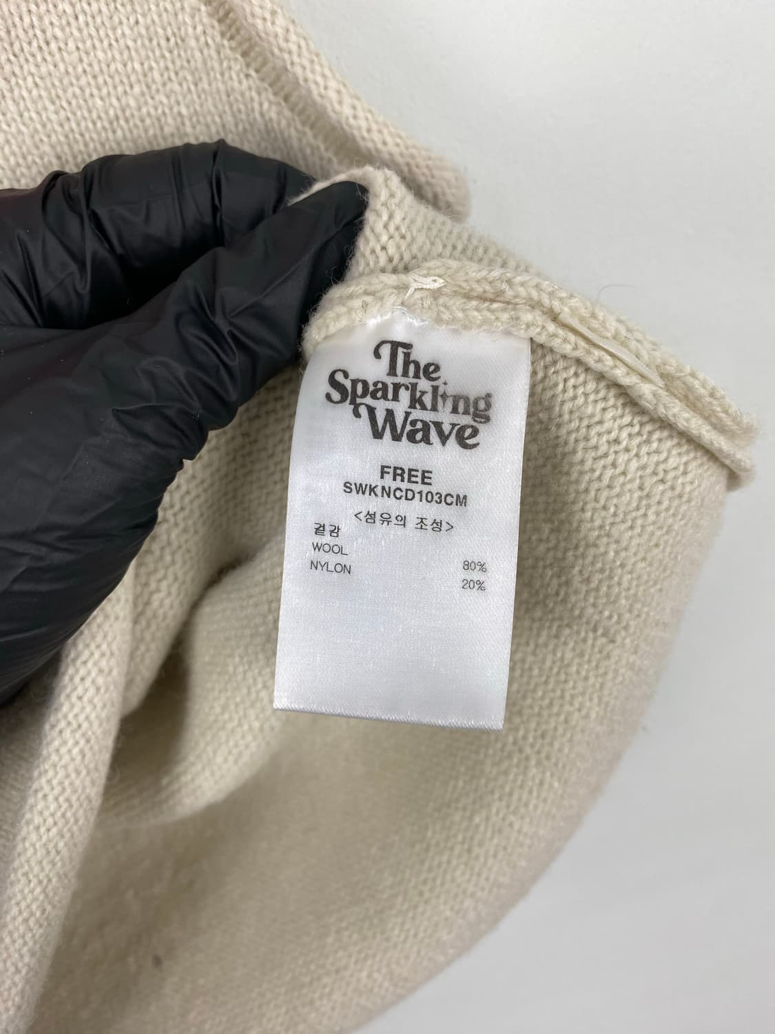 더 스파클링 웨이브 니트 조끼 베스트  상품이미지5