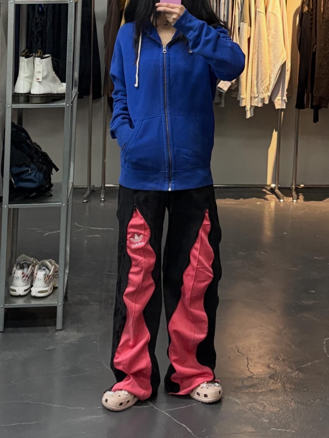 폴로랄프로렌 포니로고 블루 후드집업 A2733 상품이미지1