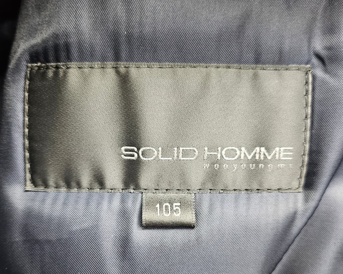 솔리드옴므 우영미 남성 패딩점퍼 자켓 슬림핏100 후드점퍼 XD40 상품이미지5