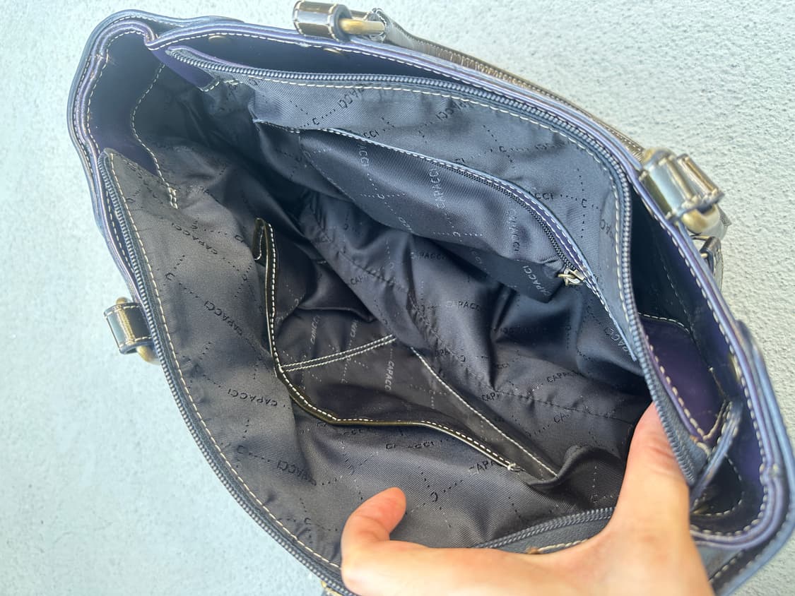 CAPACCI enamel purple hand bag 상품이미지8