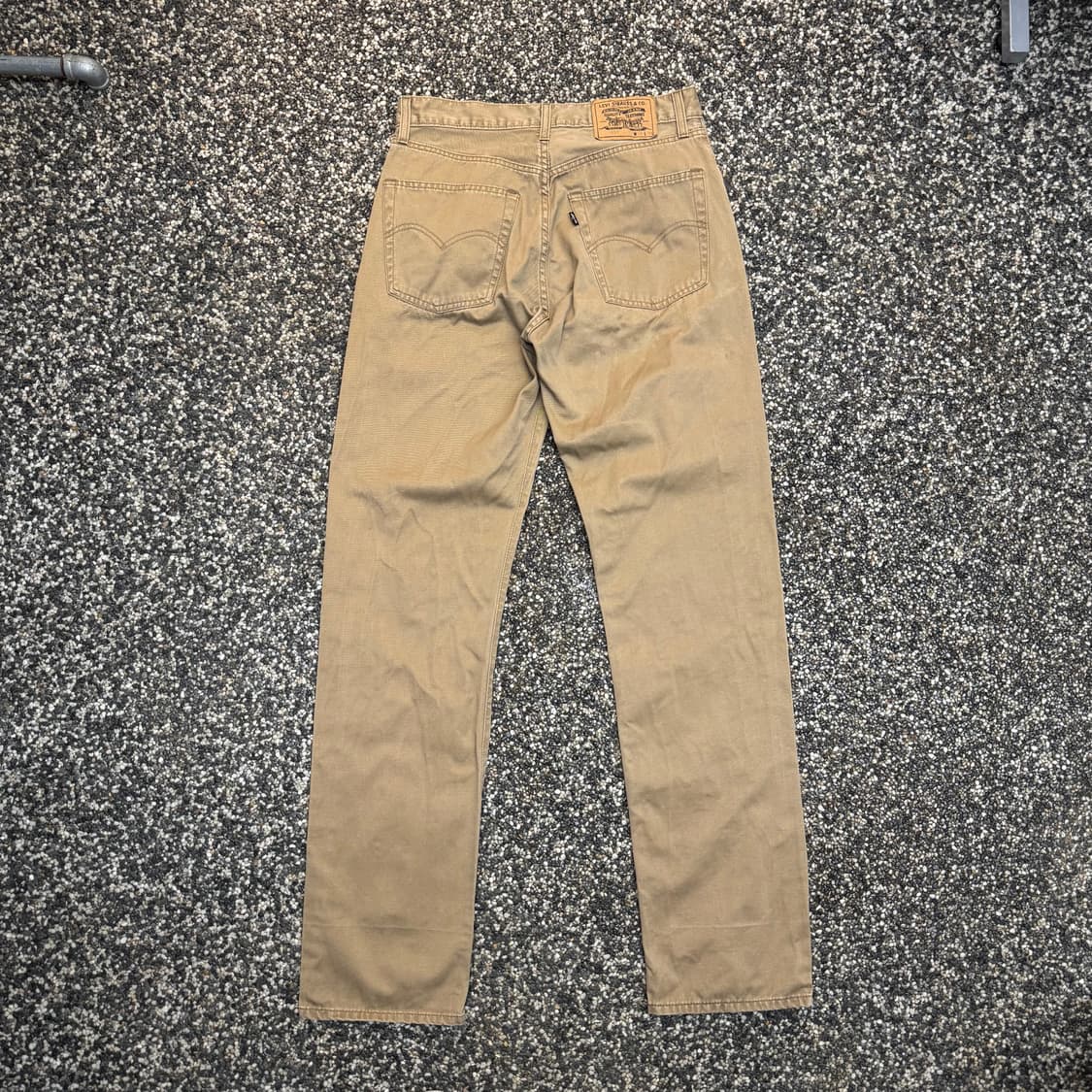 90s 리바이스 451 브라운 스트레이트 진 (30)  상품이미지3