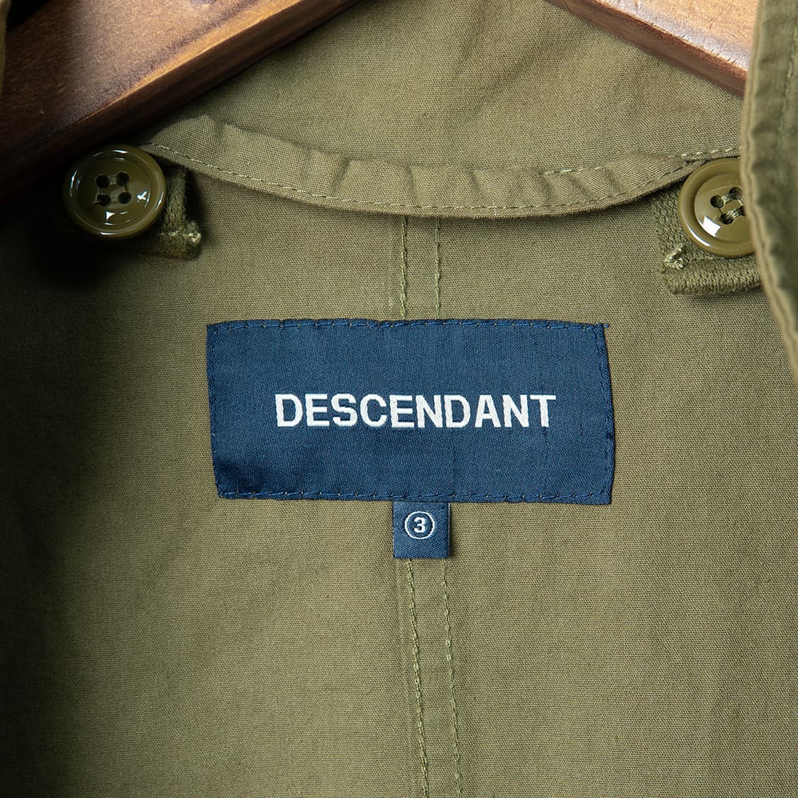 [3] 디센던트 DESCENDANT M65 피쉬테일 파카 코튼 포플린  상품이미지7