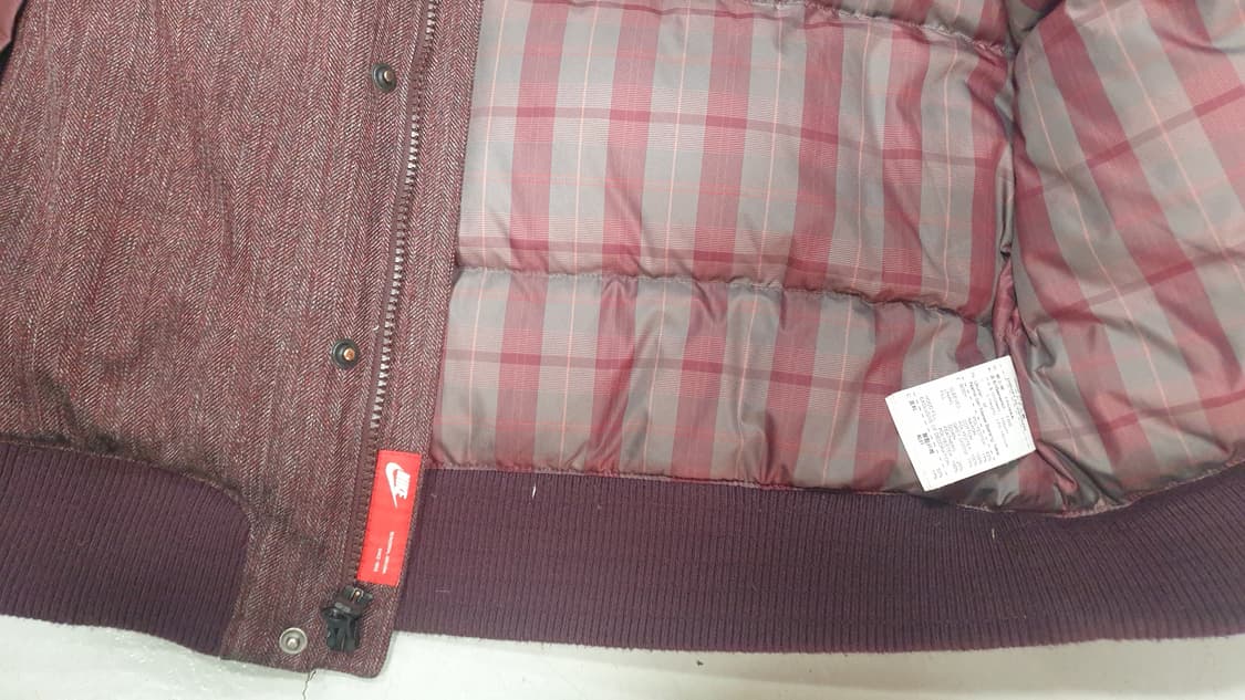 나이키 후드 패딩 점퍼 버건디100 상품이미지6