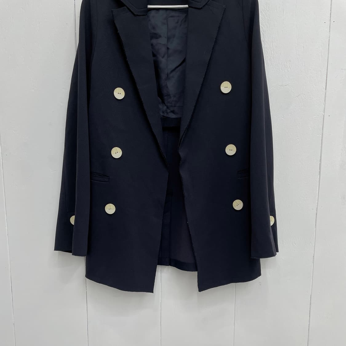 타임 포스트모던 더블 버튼 자켓 세미루즈핏 상품이미지6