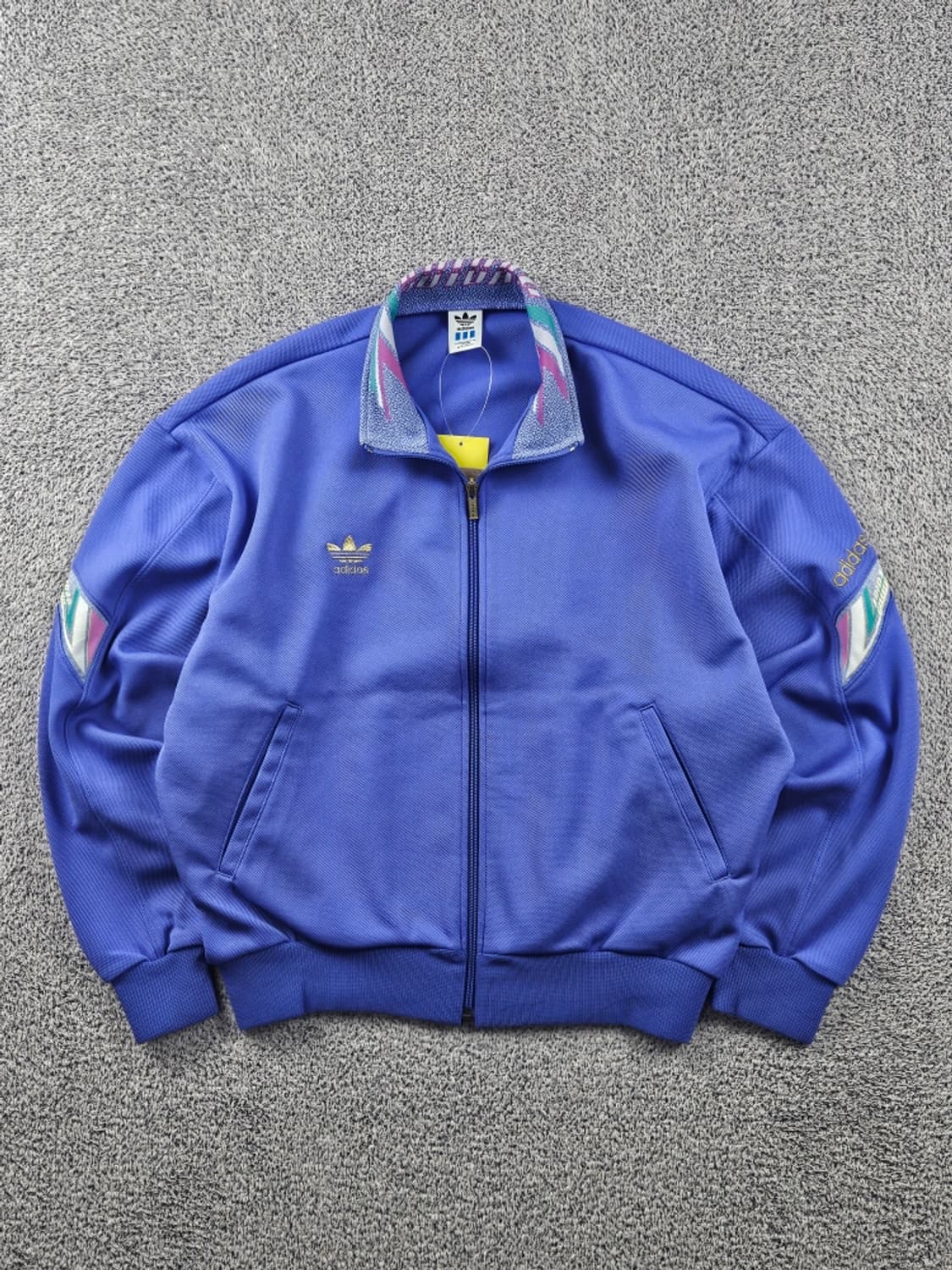 90's 아디다스 스포츠 올드스쿨 트랙탑 져지 (XL추정) / 11234 상품이미지1