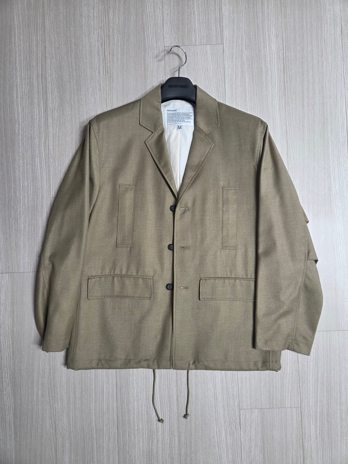 유니폼브릿지 캐주얼 블레이저 자켓 카키브라운 M 상품이미지1
