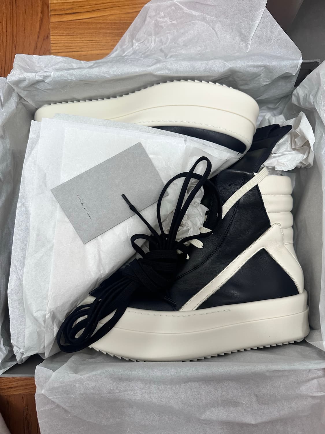 릭오웬스 메가범퍼 지오바스켓 44 상품이미지2