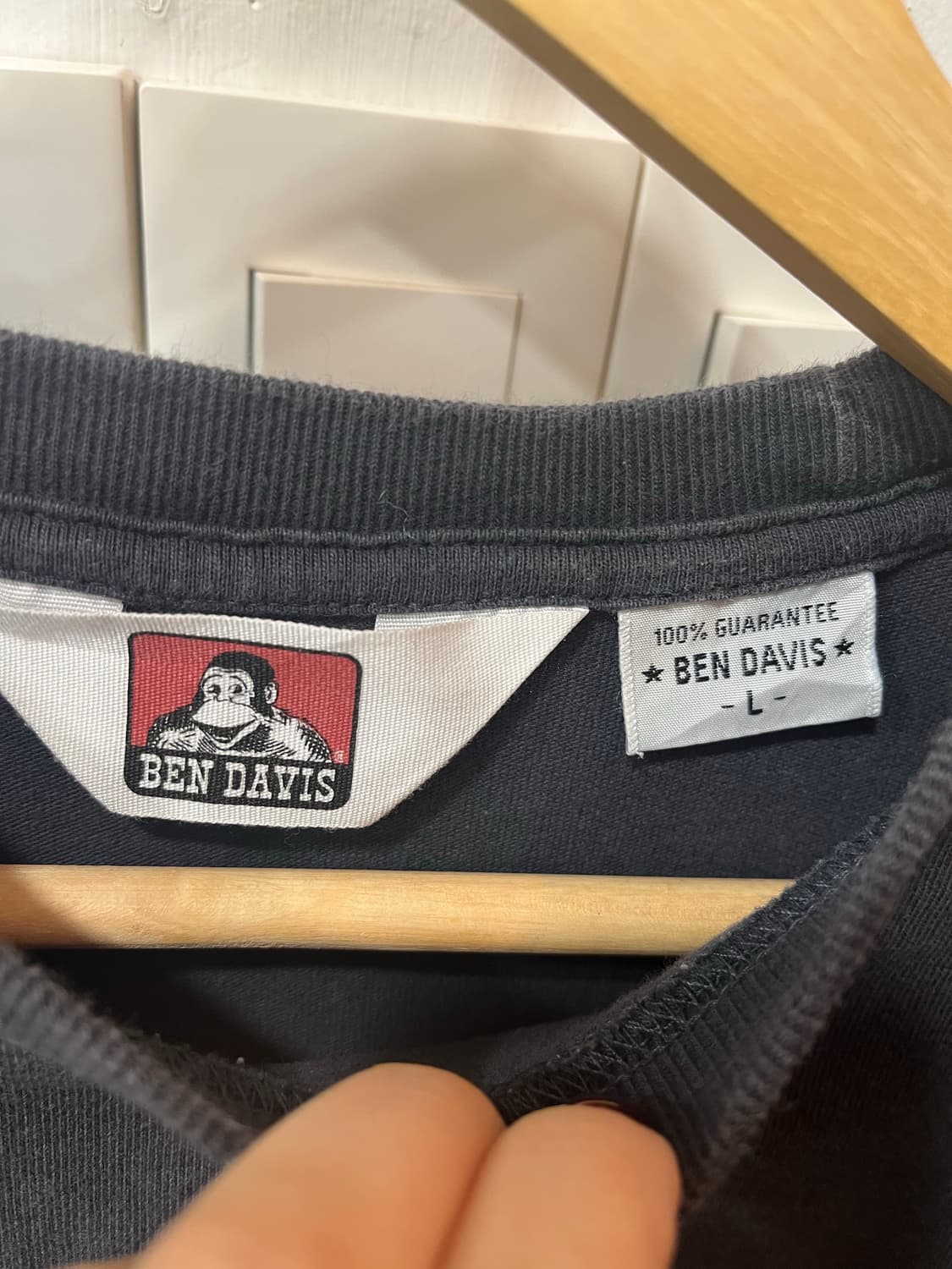 벤데이비스 긴팔 티셔츠 상품이미지3