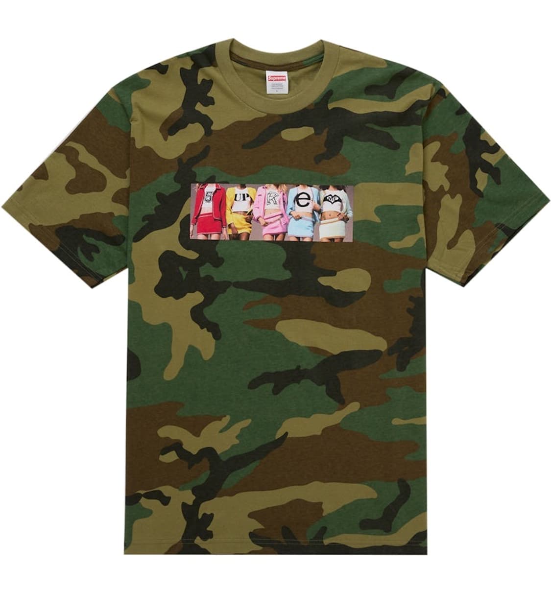 슈프림 카모 반팔 티셔츠 25fw 상품이미지1