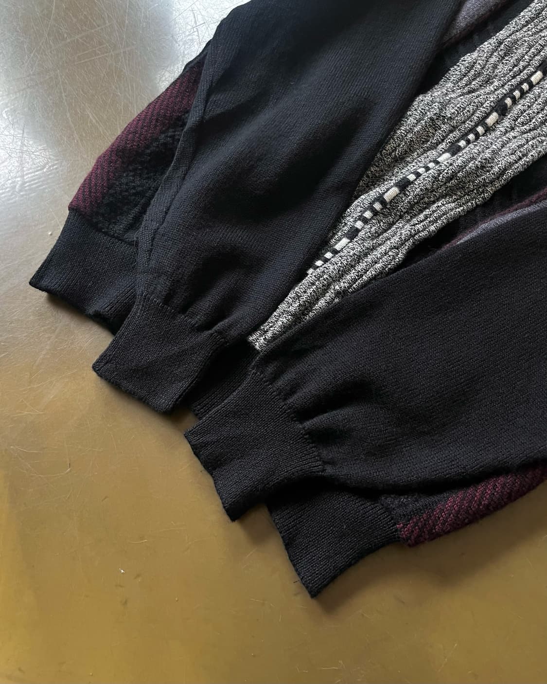 80-90s Gorubee Old 3D Cable Wool Knit 상품이미지7
