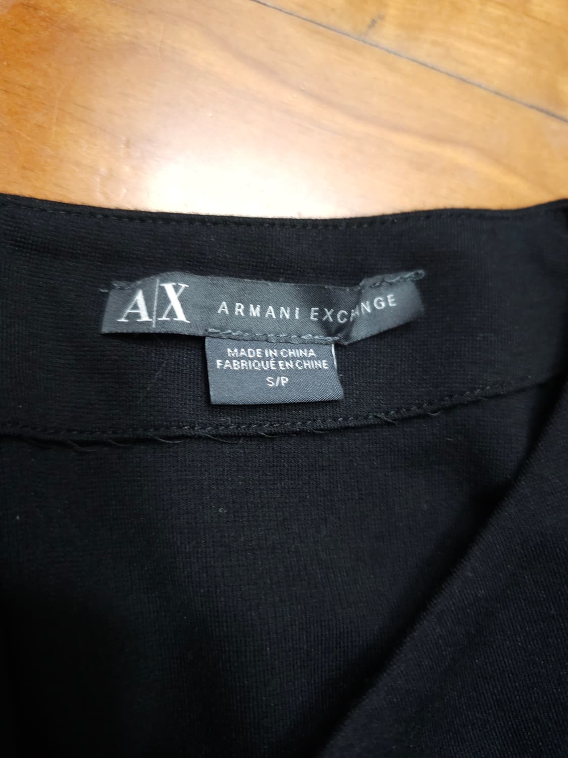 Armani Exchange 블랙 스팽글 원피스 S 상품이미지5