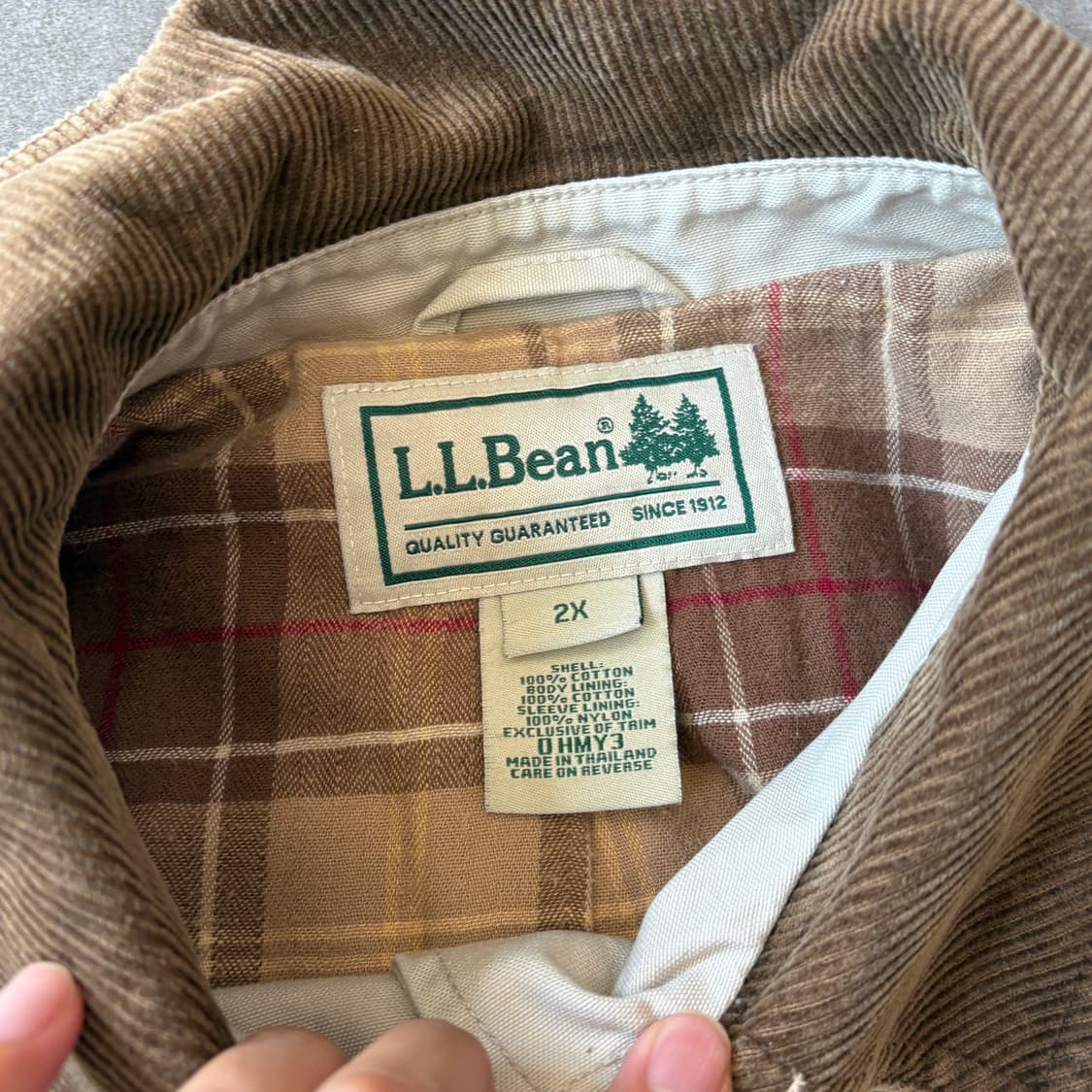 L.L.bean 엘엘빈 아이보리 헌팅 자켓 상품이미지8
