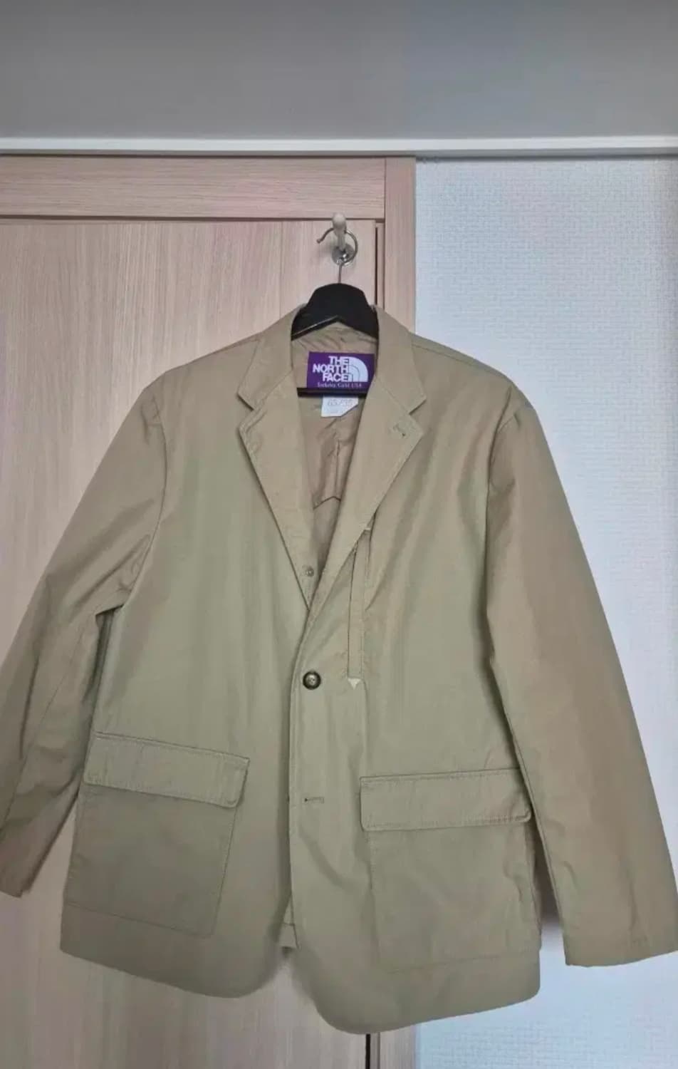 노스페이스 퍼플라벨 65/35 버클리 자켓 M  베이지컬러 상품이미지1