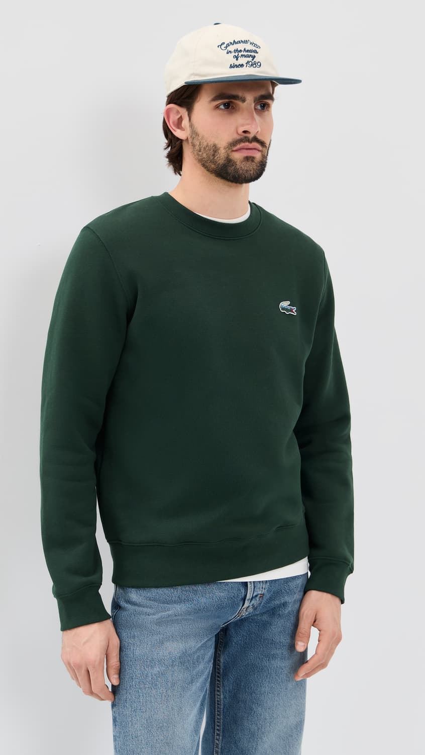 라코스테 맨투맨 FR4 
톤다운 그린색상
택포 상품이미지1