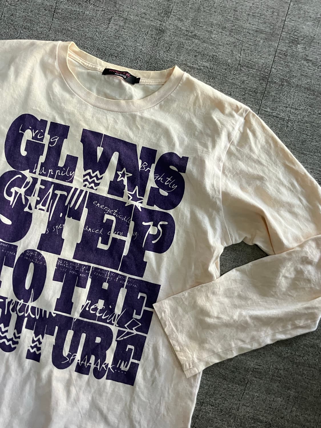 일본빈티지 Thruxton 핀터깔y2k 오리엔탈락펑크 롱슬리브 긴팔티셔츠 상품이미지2