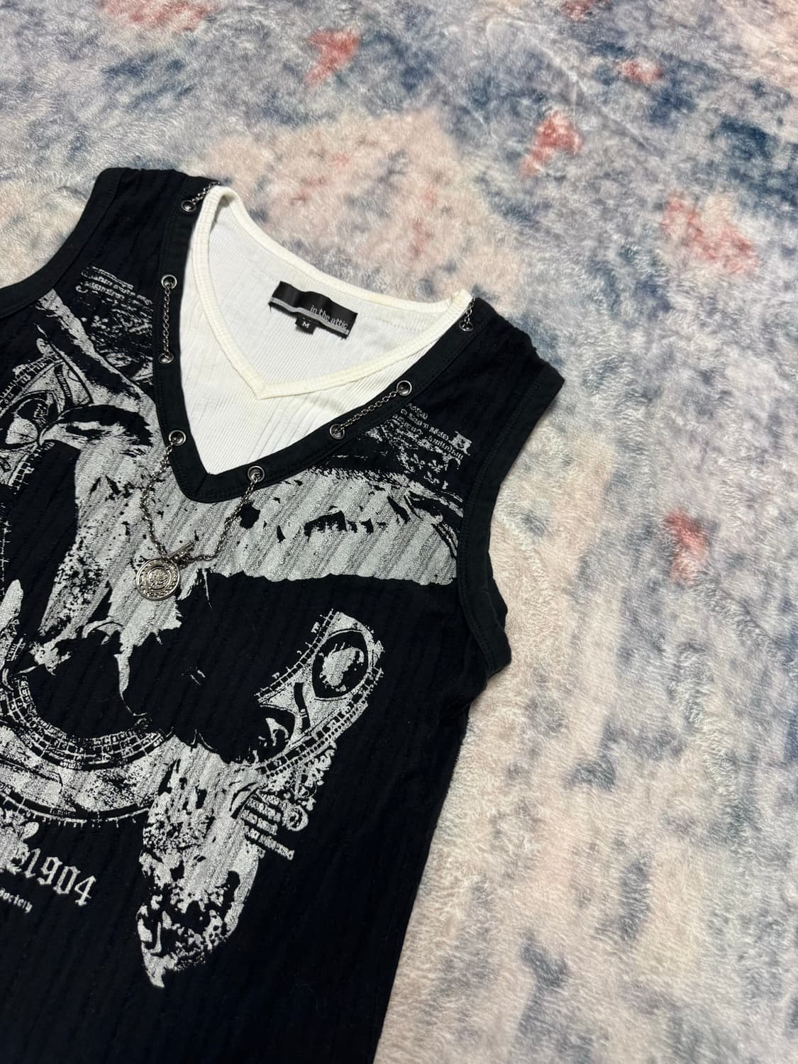 In the attic 00s arhive vkei ribbed slee 상품이미지4