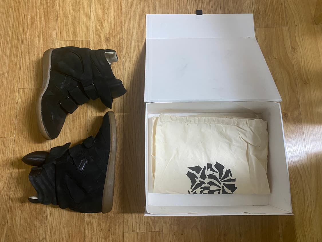 이자벨마랑 베켓 웨지스니커즈 37 사이즈 판매 상품이미지1