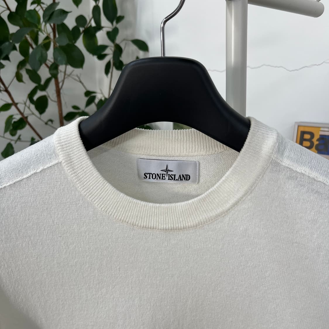 스톤아일랜드 코튼 크루넥 니트 S  상품이미지3