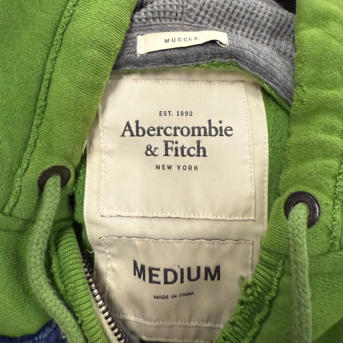 아베크롬비 말차 그린 후드집업 상품이미지6