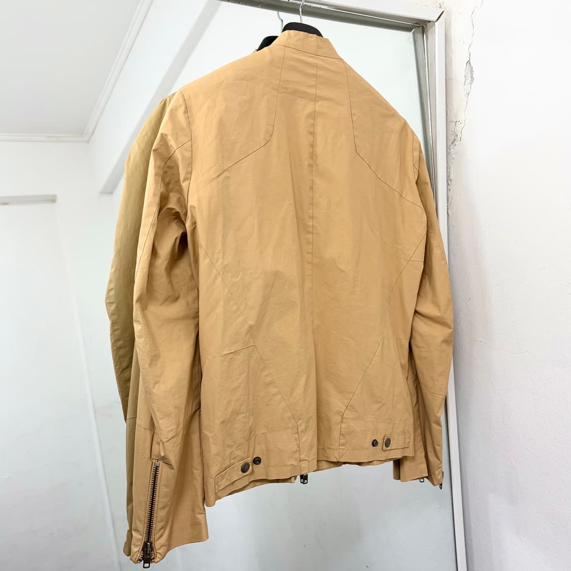 디젤 블랙골드 코튼 바이커 자켓 상품이미지5