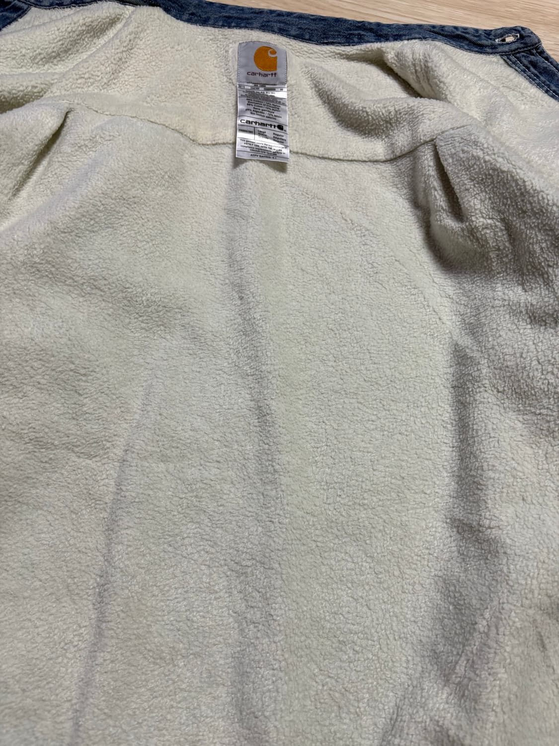 칼하트 플리스 워크자켓 상품이미지4