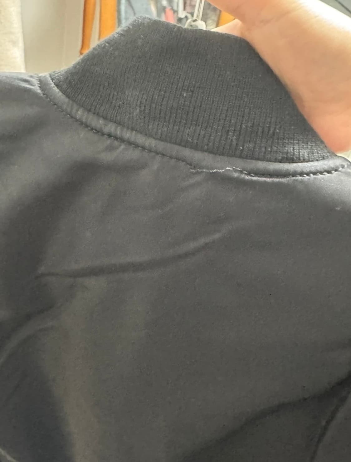 알파인더스트리 ma-1 블랙 상품이미지2