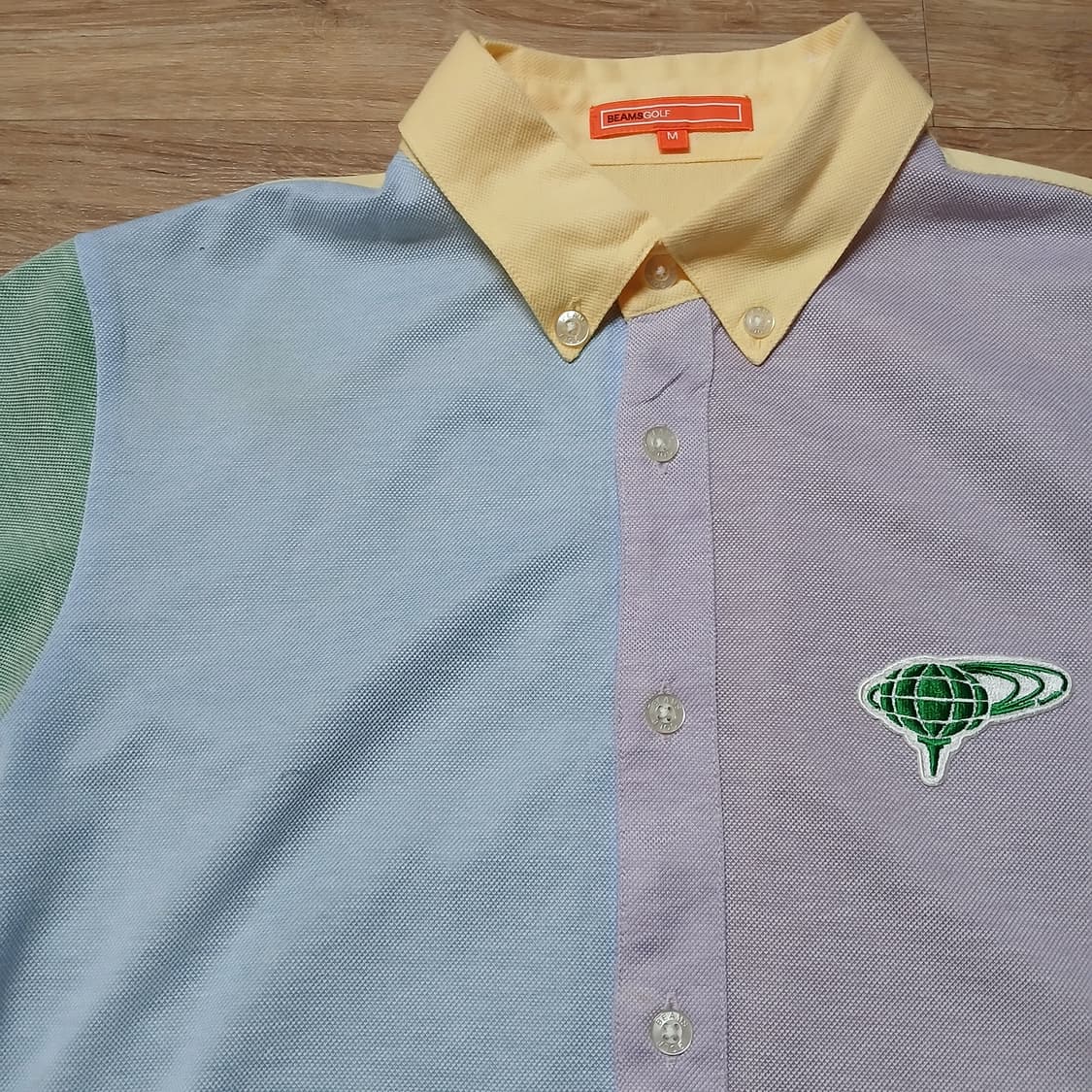 일본판 BEAMS 빔즈골프 반팔 PK 셔츠 카라티 상품이미지6
