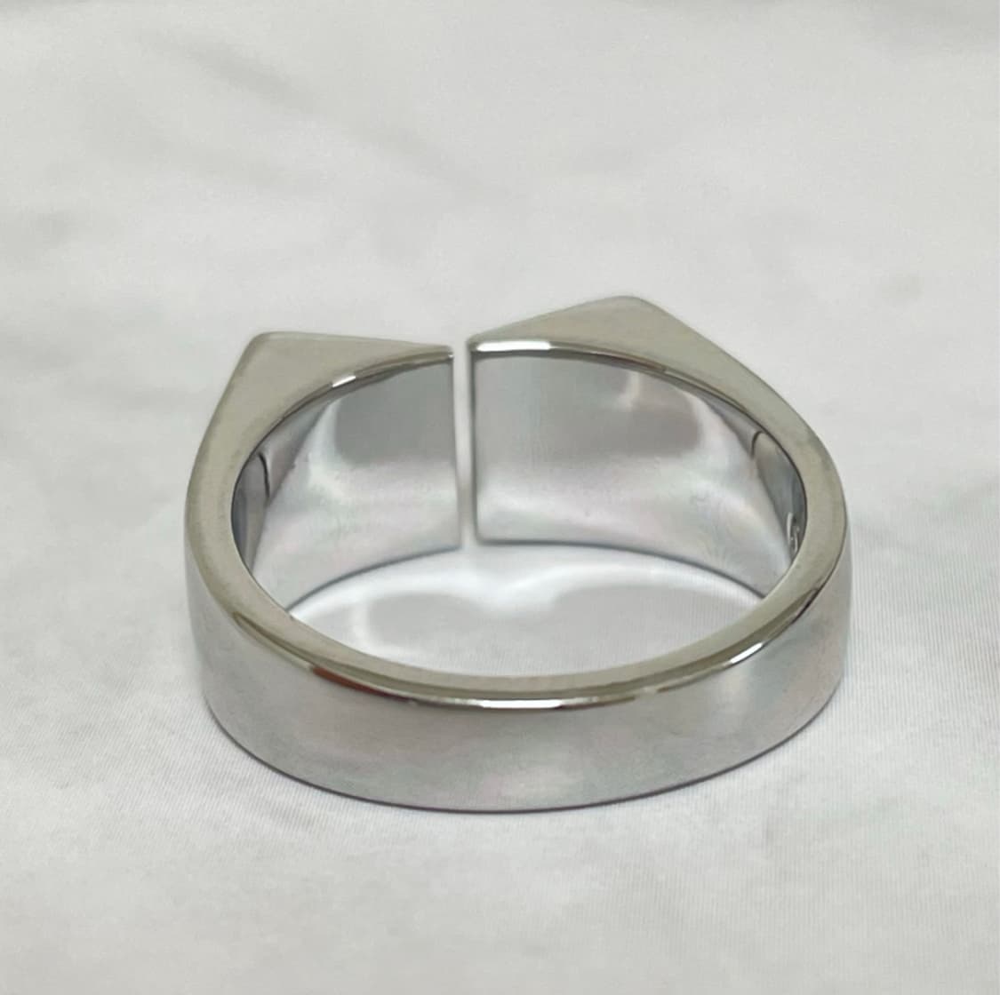 비비안 웨스트우드 아카이브 orb 로고 각인링 반지 상품이미지2