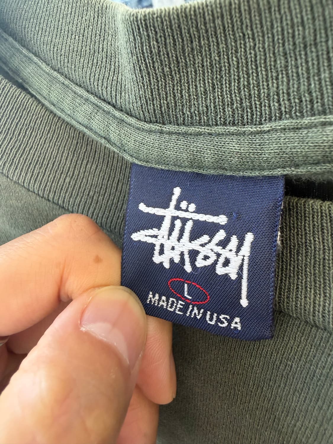 90s Stussy cutting LS 상품이미지2