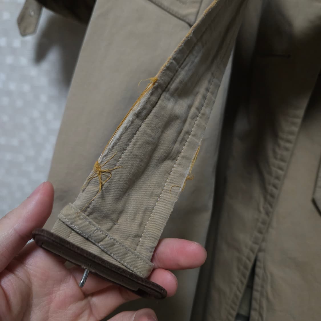 버버리 더블 트렌치코트  상품이미지7