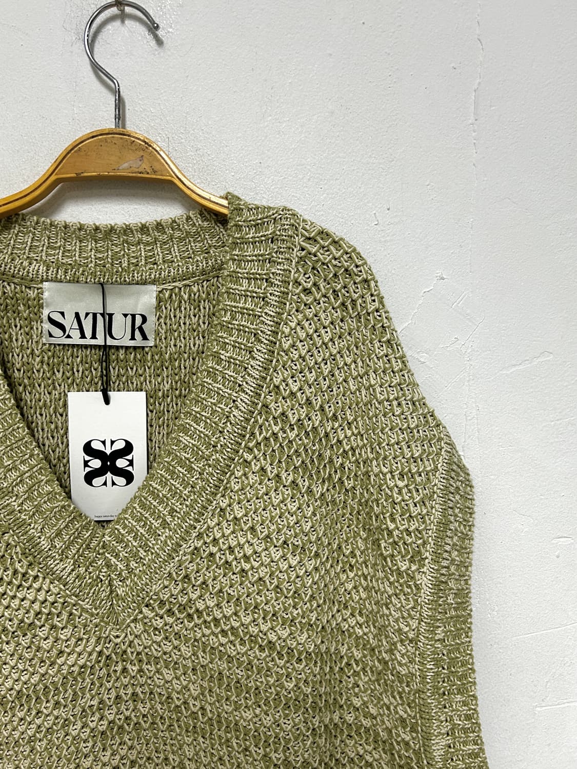 새터 니트 조끼  상품이미지4