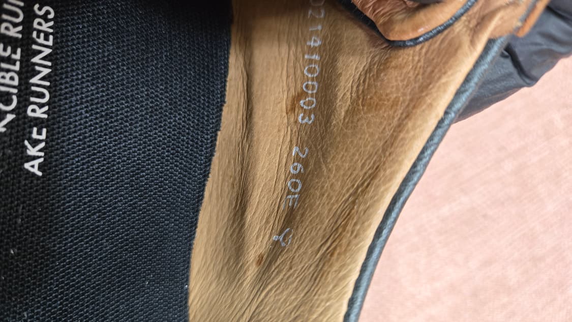 미소페 260mm- 남성가죽 스니커즈   상품이미지7