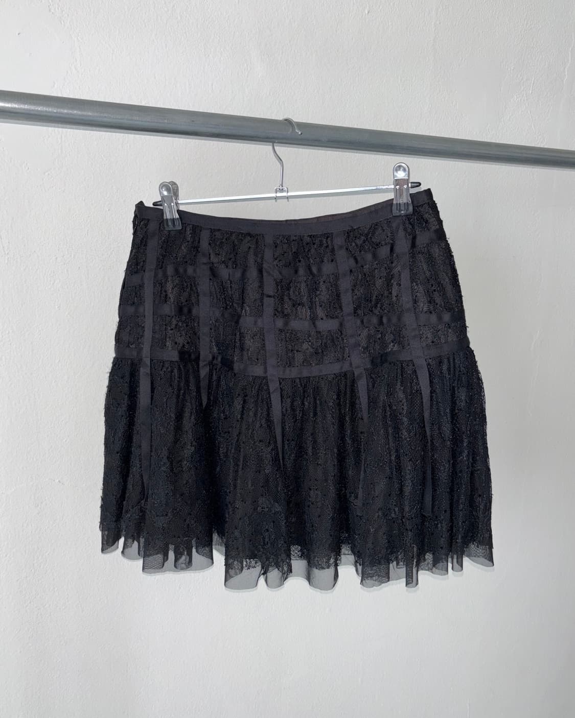 빈티지 레이스 미니 스커트 상품이미지2