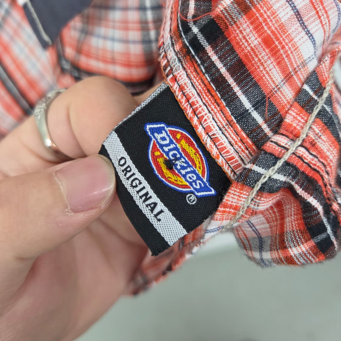 디키즈 체크 셔츠 남방 남성L 상품이미지6