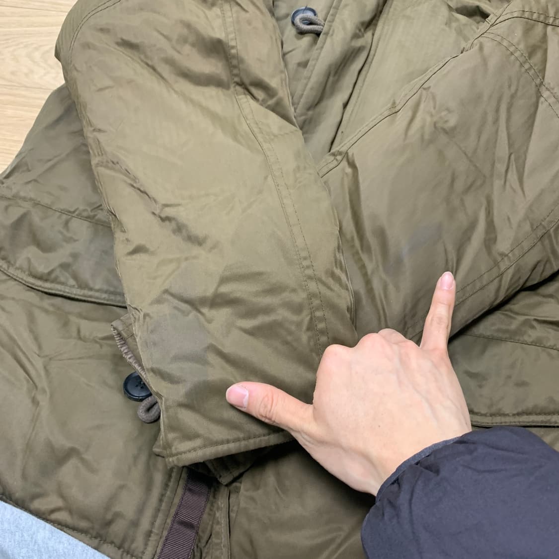 1-95)Covernat 커버낫 초기 n3b 덕다운 파카 상품이미지6