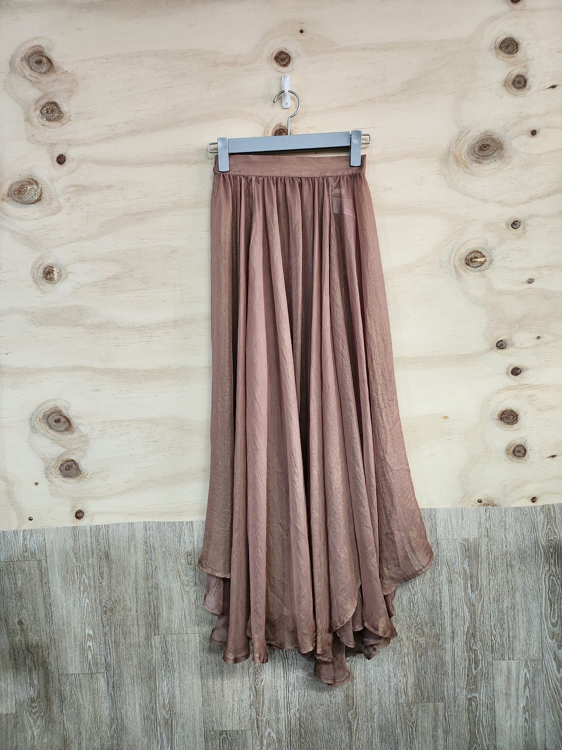 784) 일본 CHICO 쉬폰 시스루 롱 스커트 상품이미지1