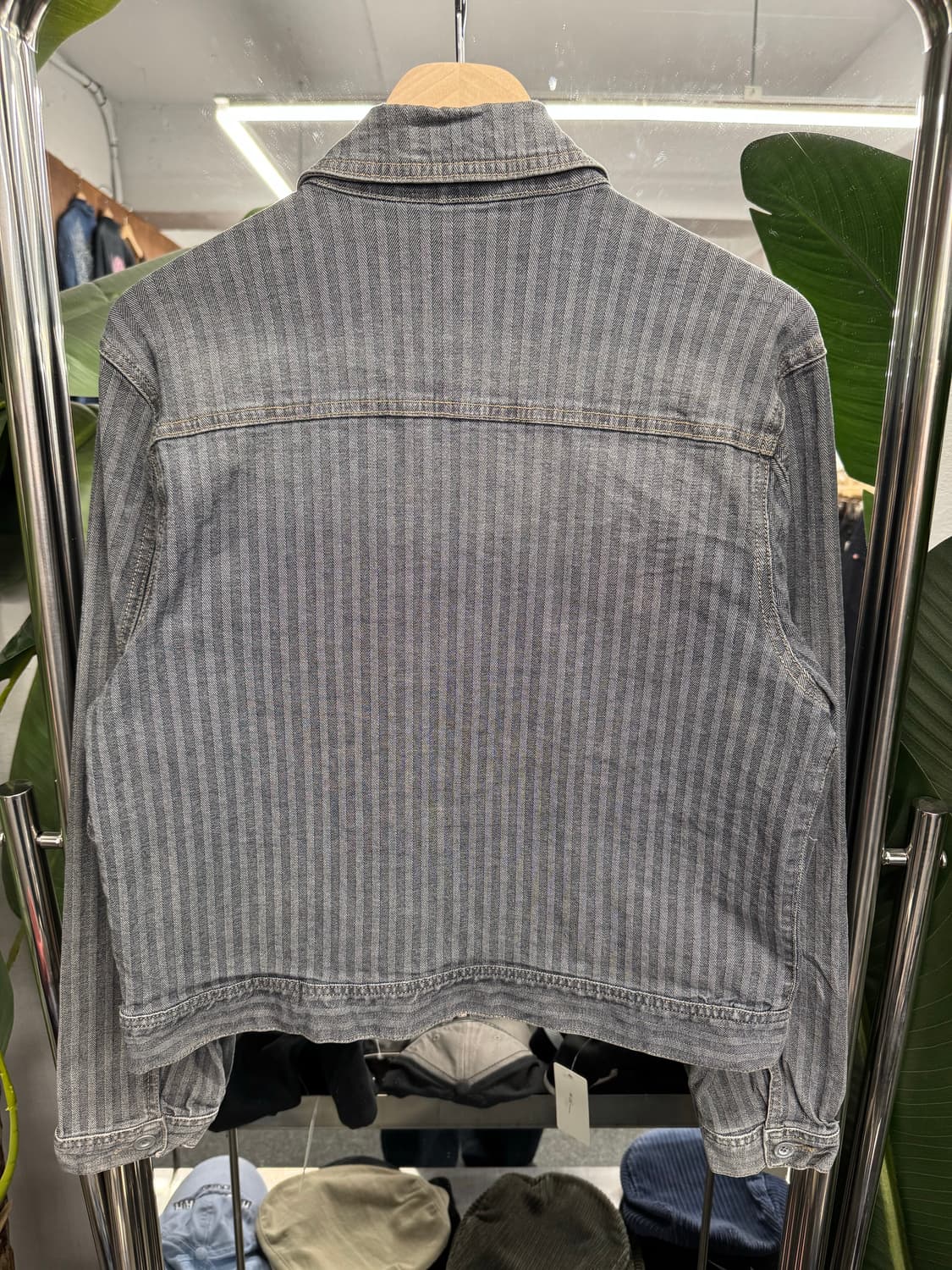 carol’s denims 스트라이프 빈티지 데님자켓 상품이미지5