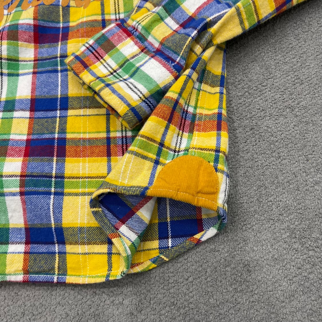 L 폴프랭크 빅로고 체크 웨스턴 셔츠 상품이미지5